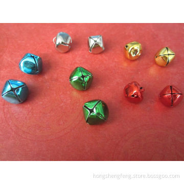 Colorful Small Metal Christmas Decorative Jingle Bells